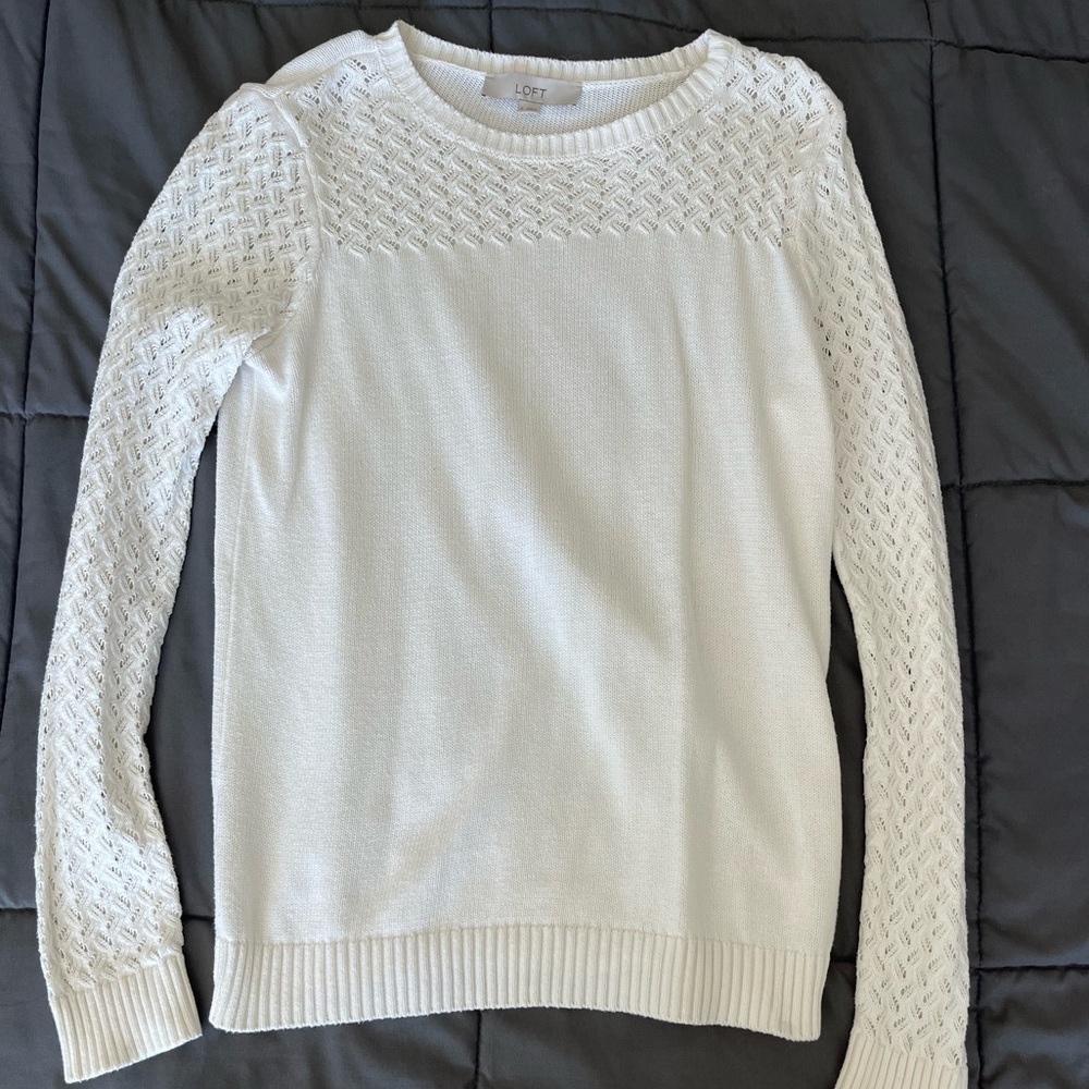 White sweater